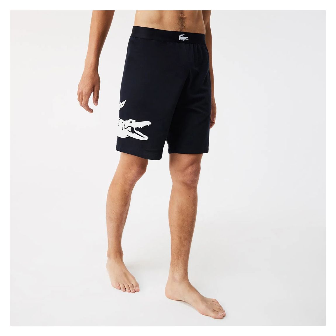 Navy/White Large Crocodile Shorts main product photo