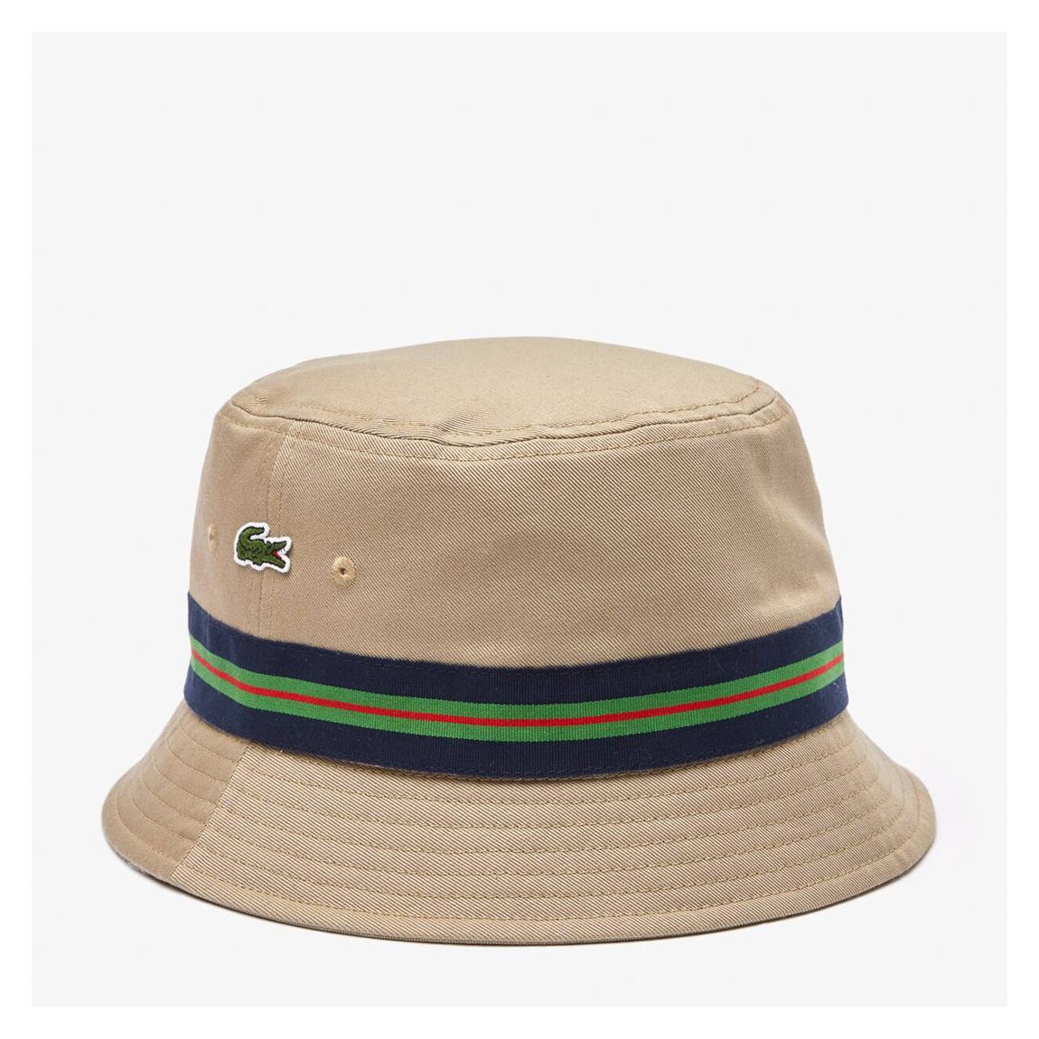 Beige/Green Branded Bucket Hat main product photo