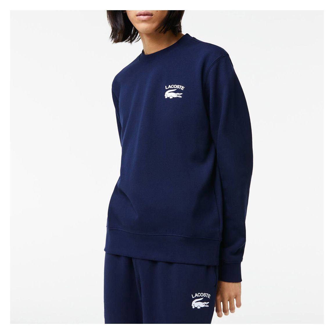 Navy Crew Neck Branded Sweatshirt main product photo