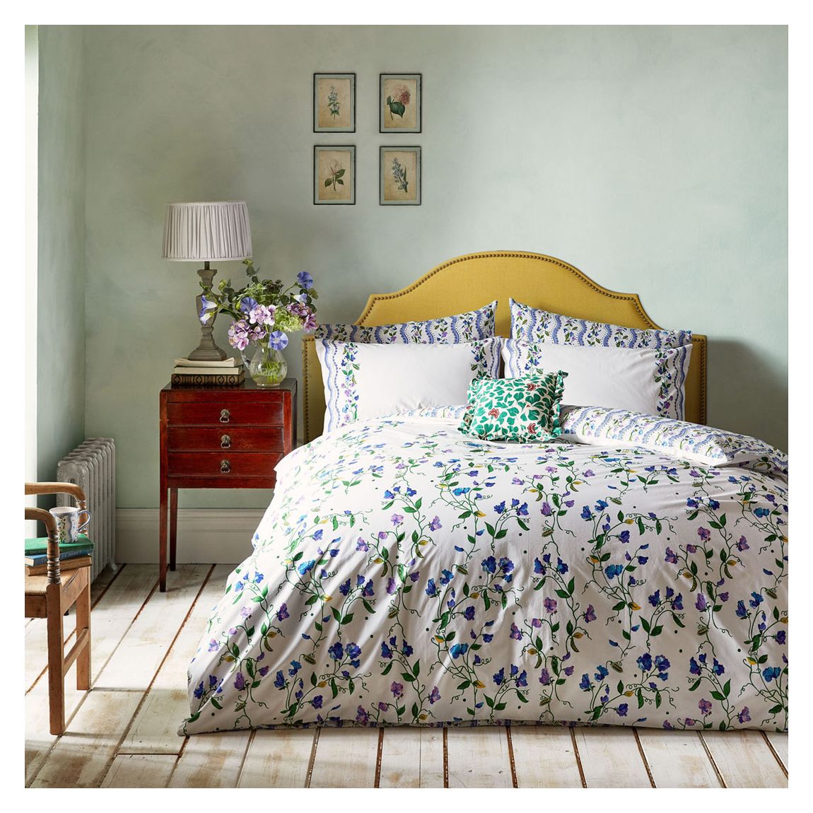 Sweet Pea Super King Bedset main product photo