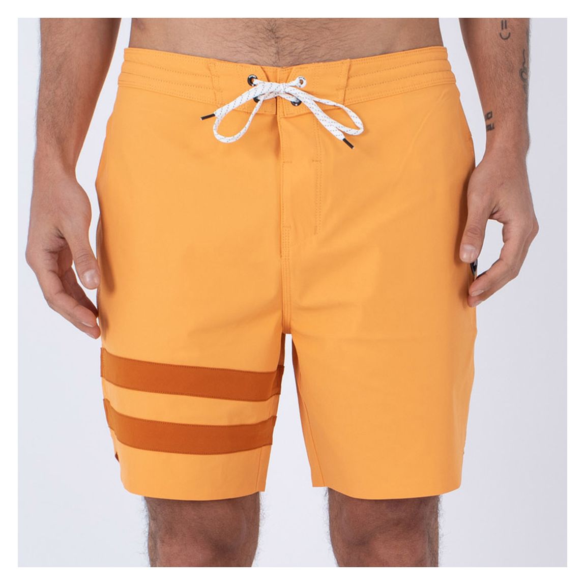 Yellow 18 Inches Phantom+ Block Party Renegade Boardshort main product photo