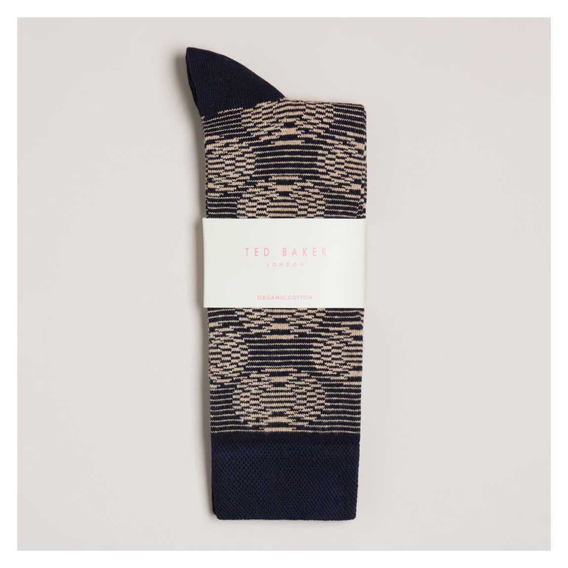 Dark Navy Circsok Circular Geometric Socks main product photo