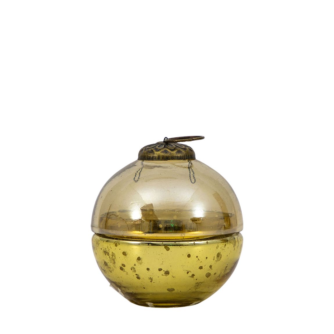 Set of 2 Bauble Small Votive, Gold Lustre main product photo