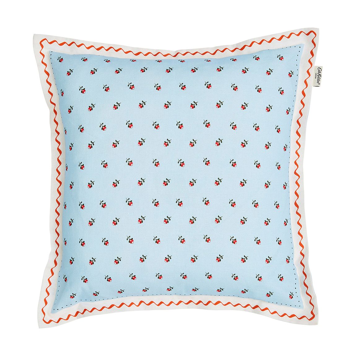 Rose Bud 45x45 Cushion, Mid Blue main product photo