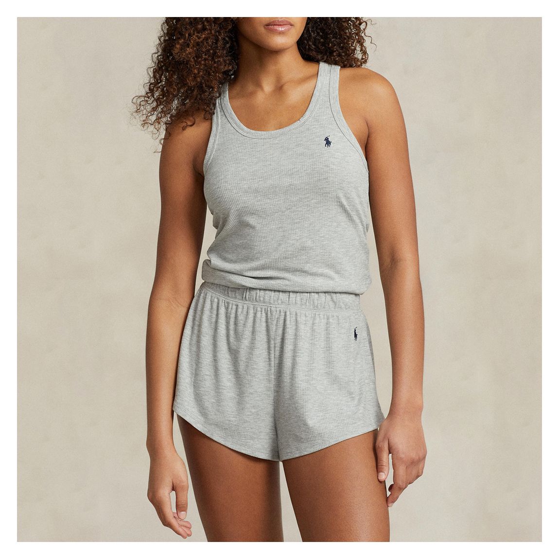 Grey Tank & Short Set main product photo