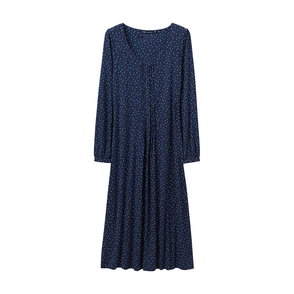 LS PLEAT FRONT JERSEY TEA DRESS main product photo