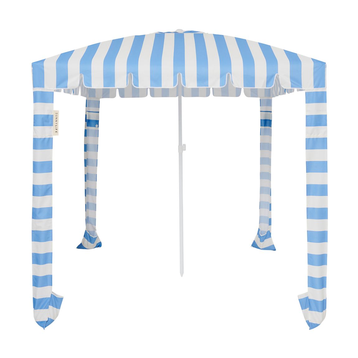 Beach Cabana Le Weekend Mid Blue Cream main product photo