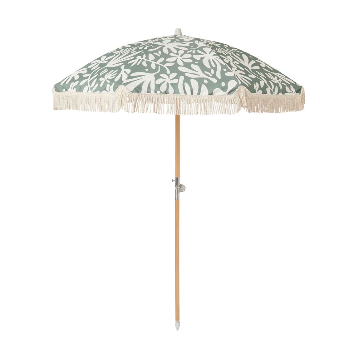 Luxe Beach Umbrella The Vacay Olive main product photo