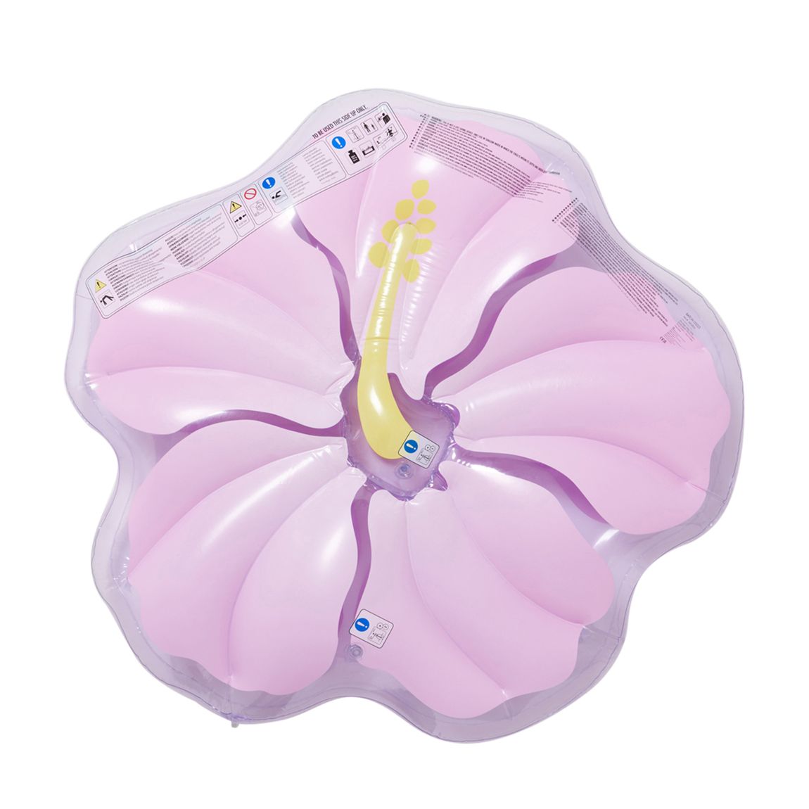 Luxe Lie-On Float Hibiscus Pastel Lilac main product photo