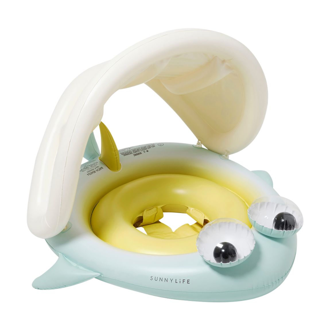 Baby Float Salty the Shark Blue-Lime main product photo