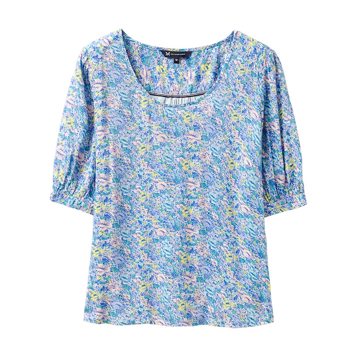 Floral Volume Sleeve Blouse main product photo