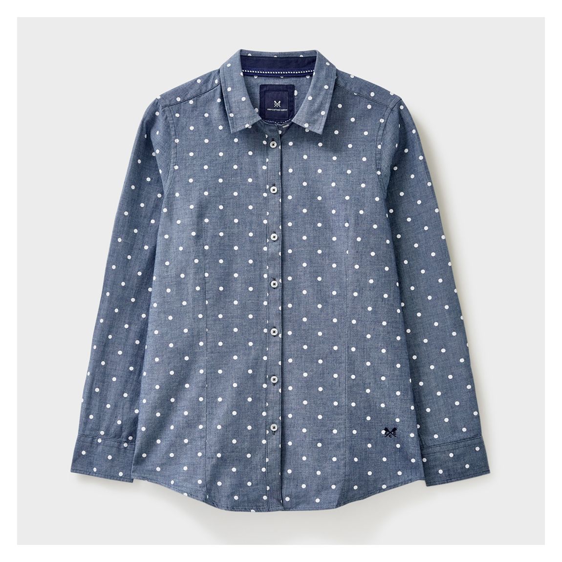 Slate Polka Print Shirt main product photo