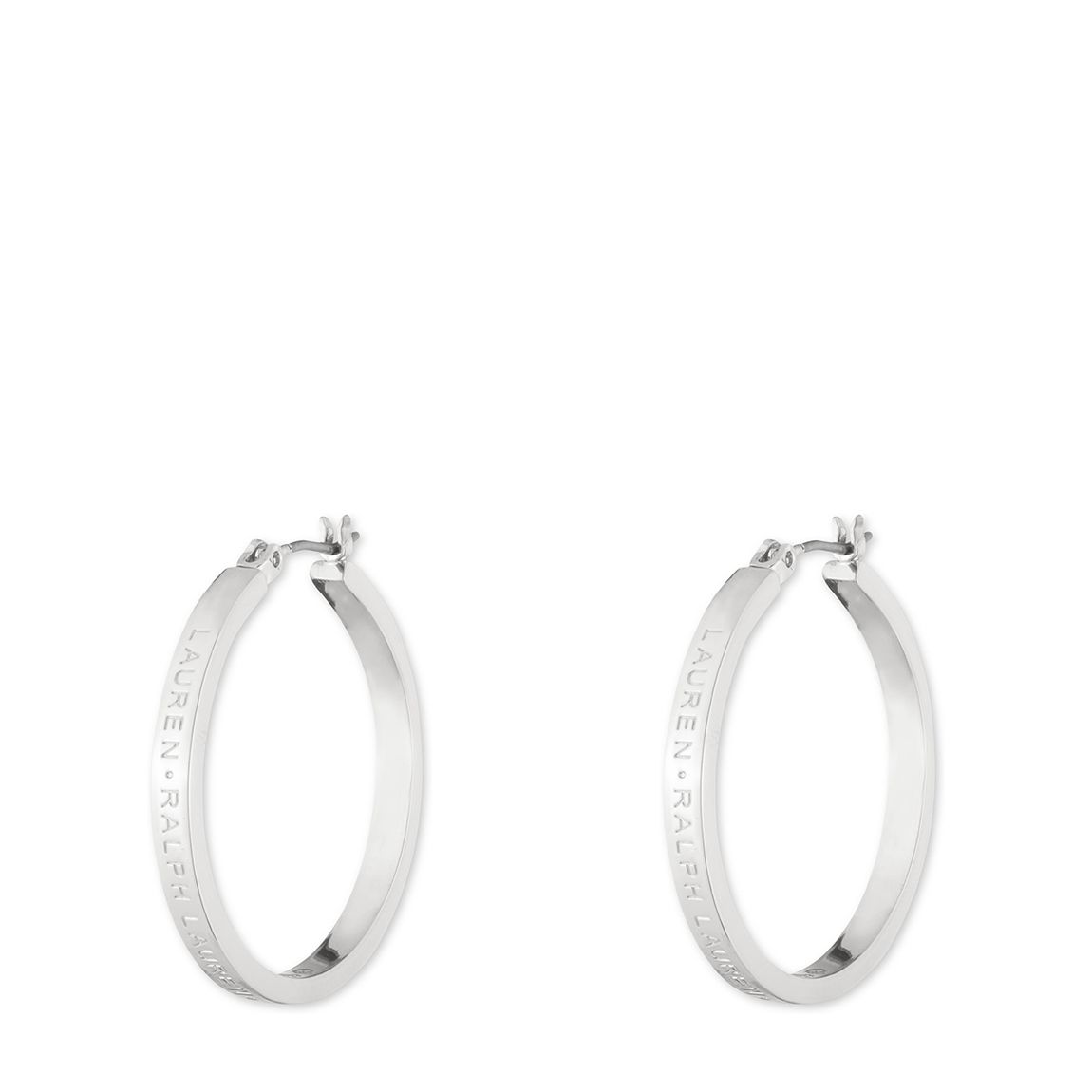 Silver Hoop Earrings main product photo