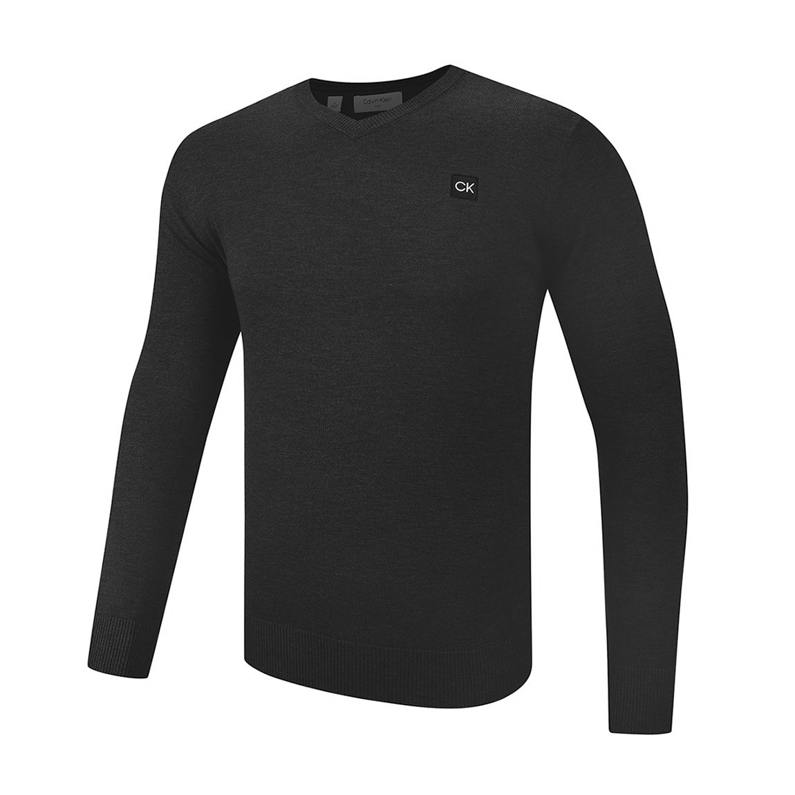 Black Calvin Klein V Neck Sweatshirt main product photo