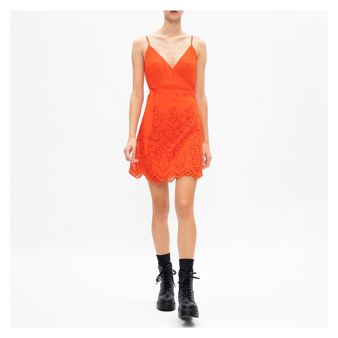 Orange Zariah Dress main product photo