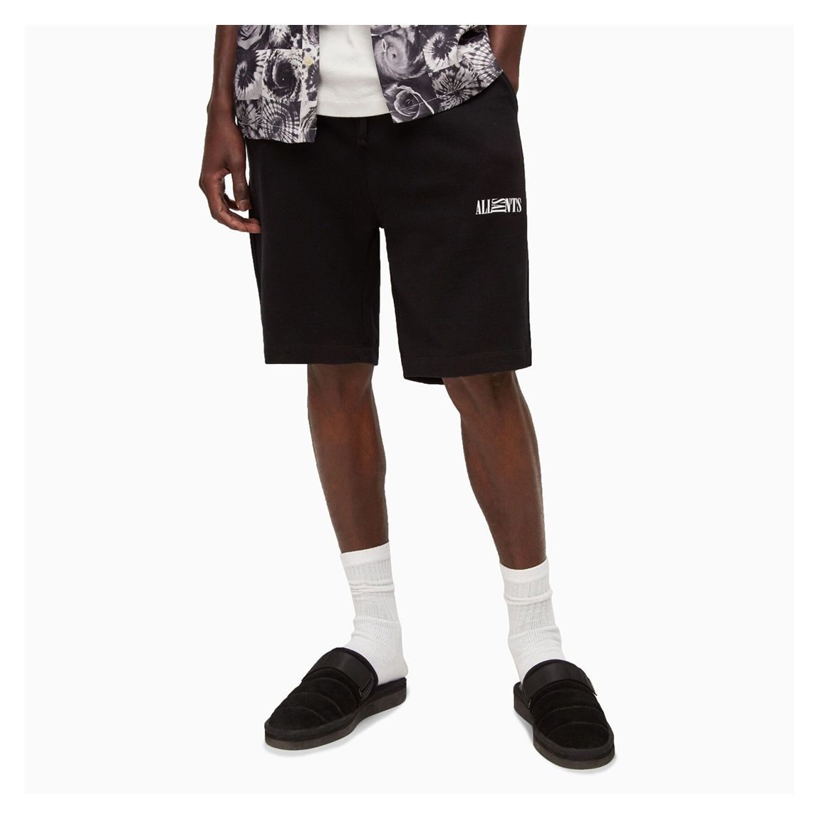 Black Opposition Shorts main product photo