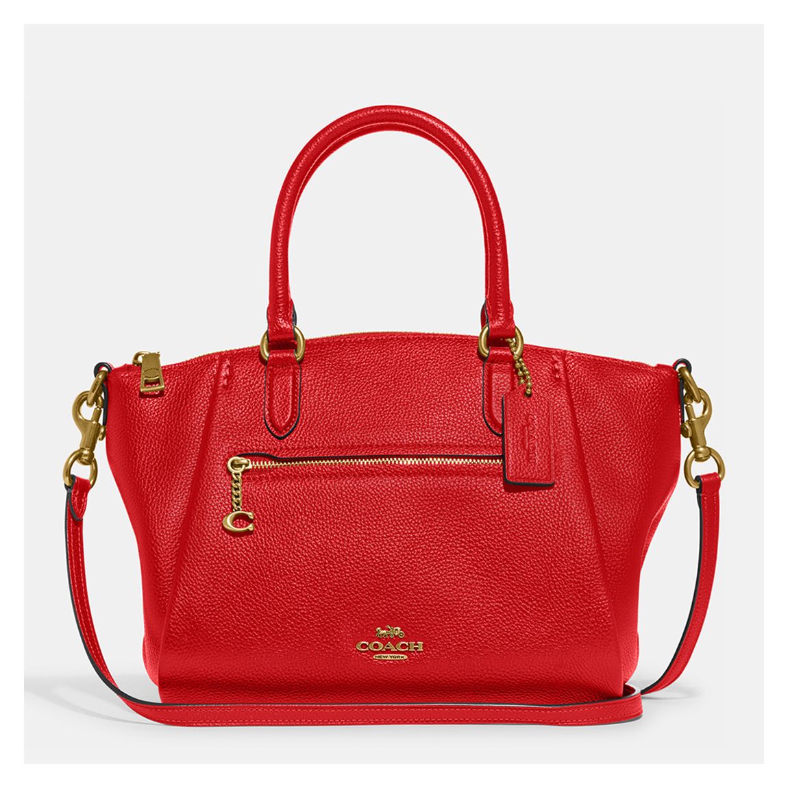 Sport Red Elise Satchel main product photo