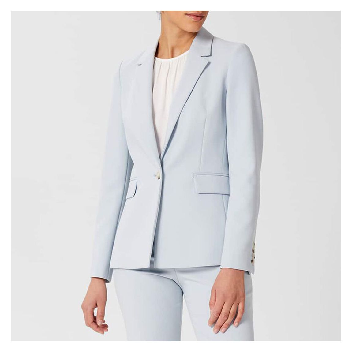 Pale Blue Kaia Blazer main product photo
