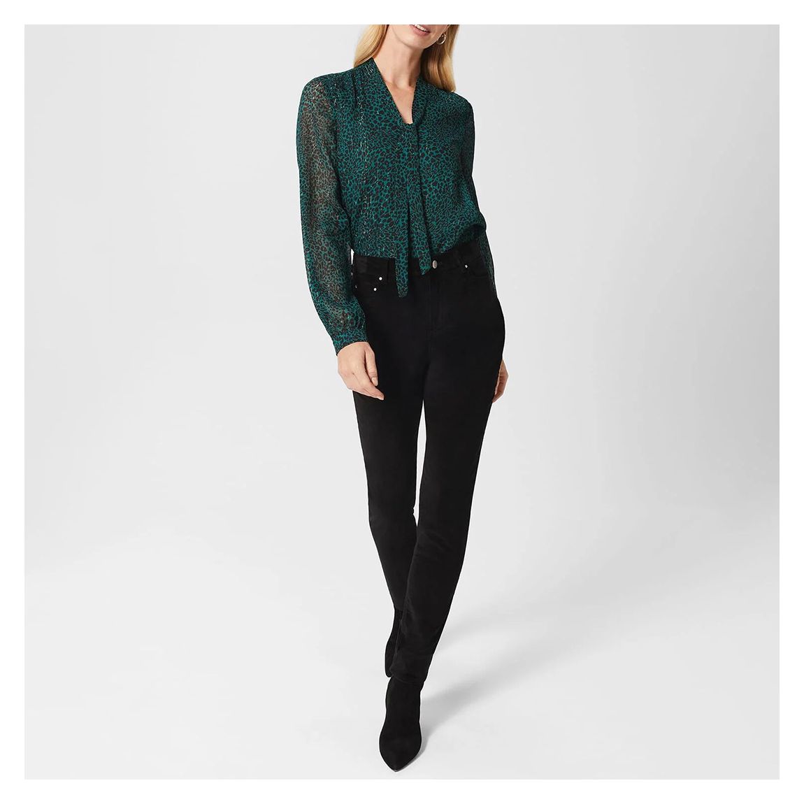 Black Gia Skinny Jeans main product photo