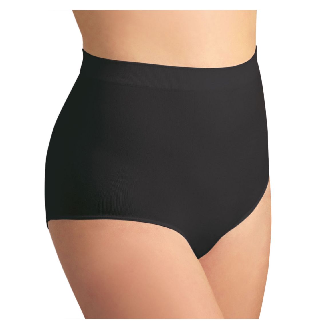 Black High Waisted Sculpting Briefs main product photo