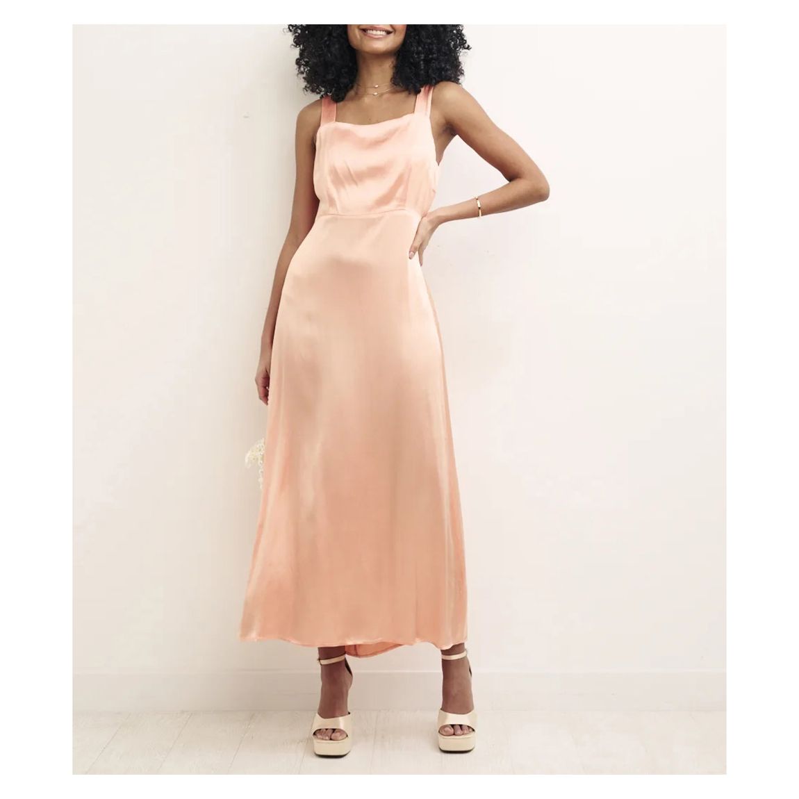 Pink Dora Midi Dress main product photo