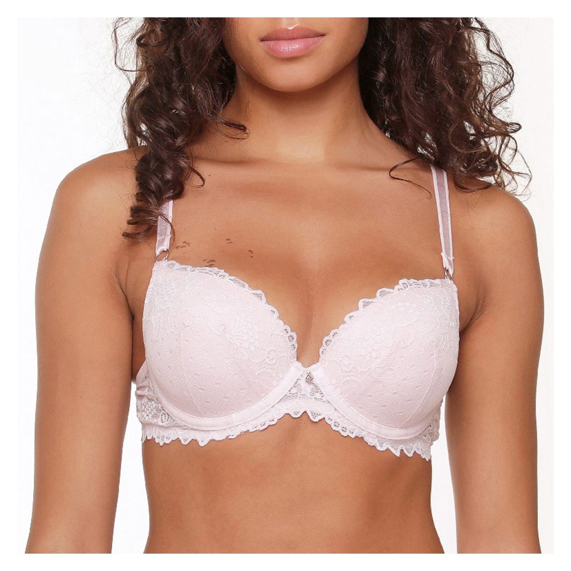 Light Pink Underwire Bra main product photo