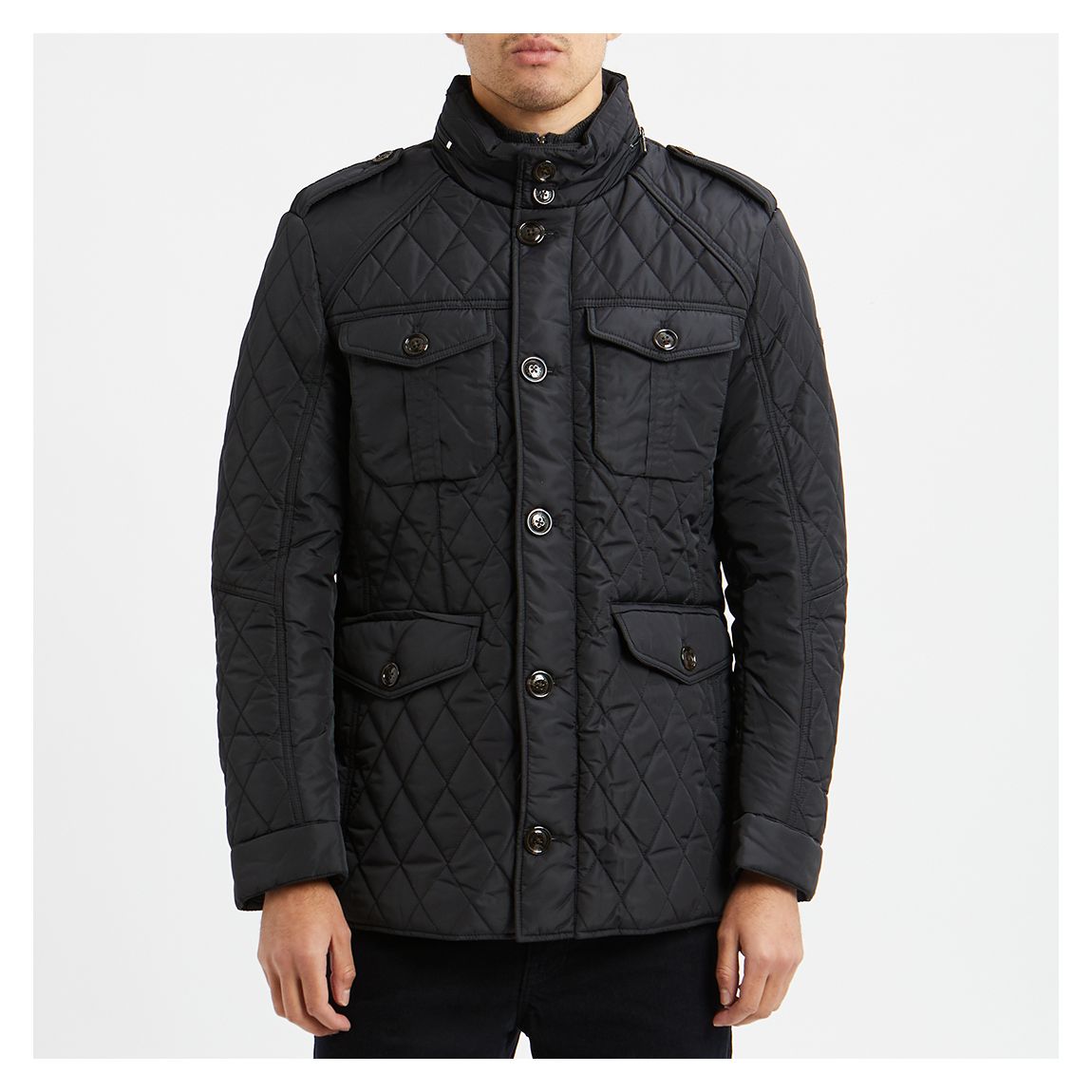 Black Holborn Jacket main product photo