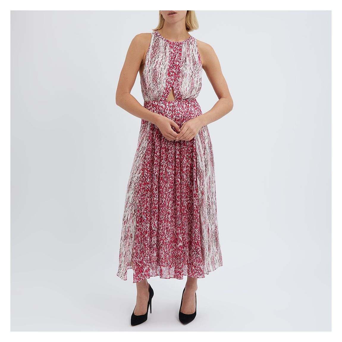 Pink Alexandria Printed Dress main product photo