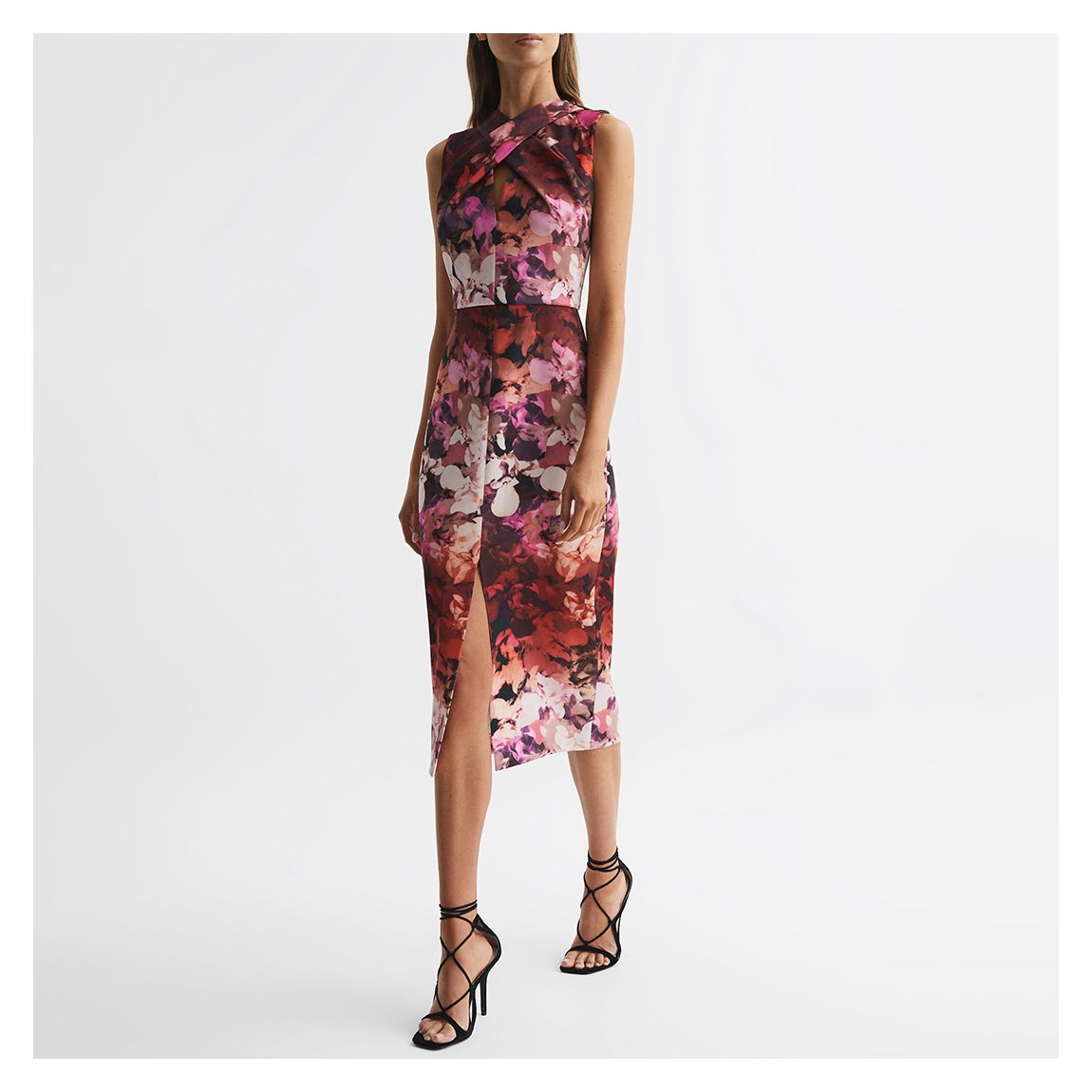 Multi Vega Cross Neck Dress main product photo