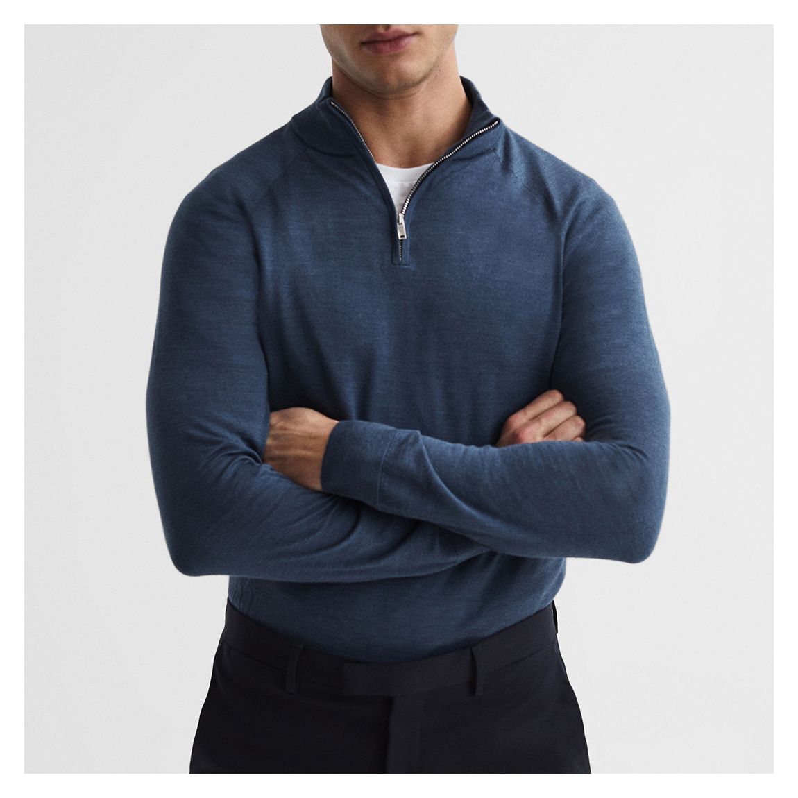 Blue Sierra Half Zip Knit Jumper main product photo