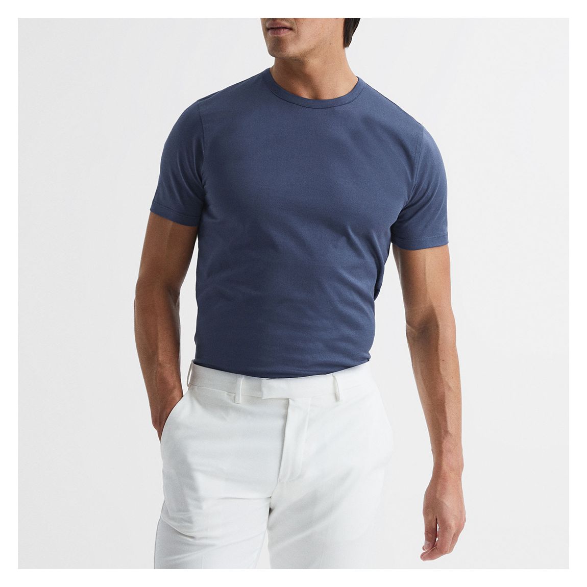 Navy Caspian Slim T-Shirt main product photo