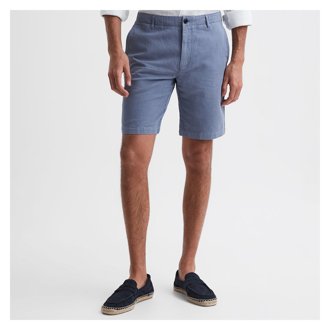 Blue Ezra Smart Shorts main product photo