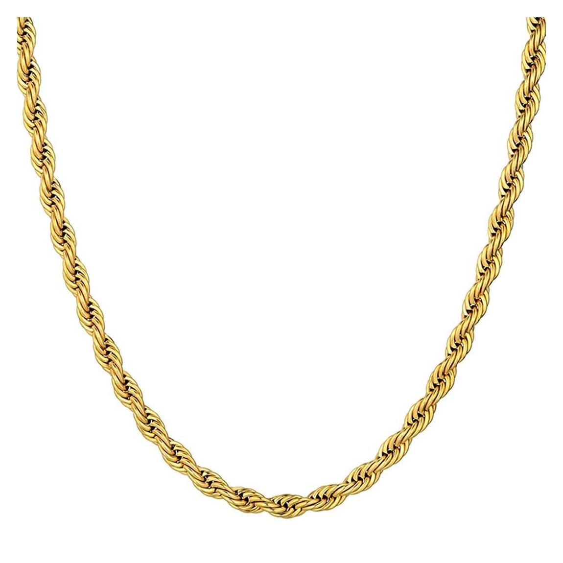 18K Gold Classic Link Necklace main product photo