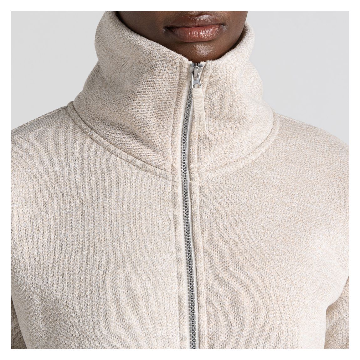 Cream Freya Full Zip Insulating Fleece main product photo