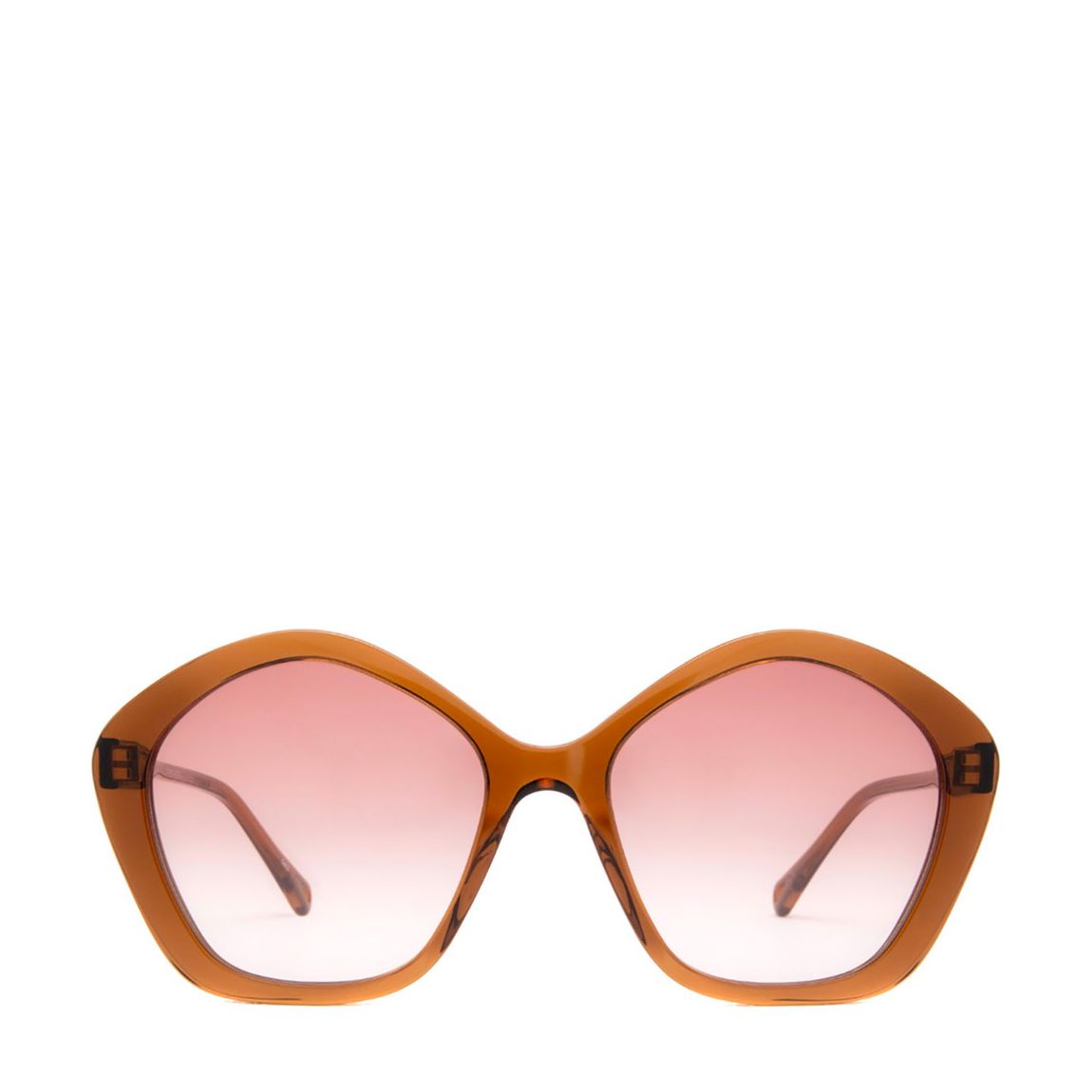 Women's Pink Chloe Sunglasses 57mm main product photo