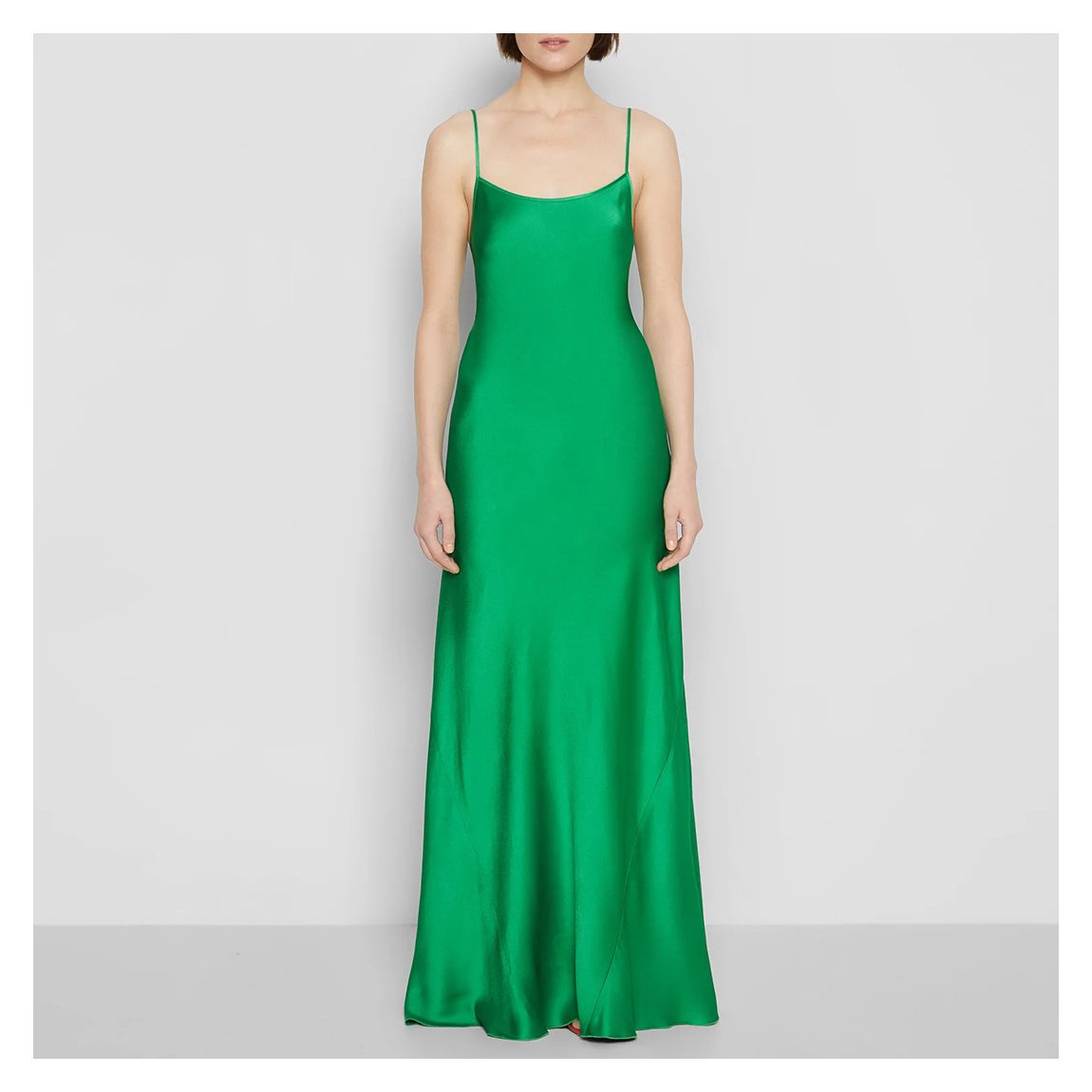 Green Cami Floor length Dress main product photo