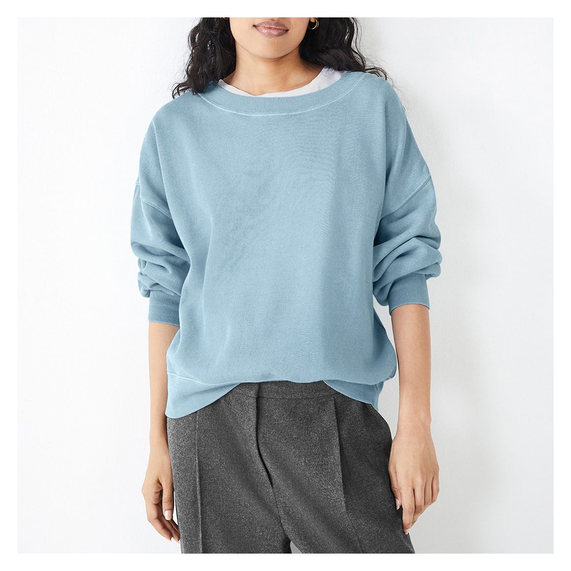 Blue Kiara Cotton Jumper main product photo