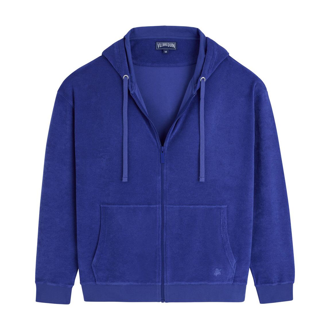 Blue Terry Zip Sweatshirt main product photo