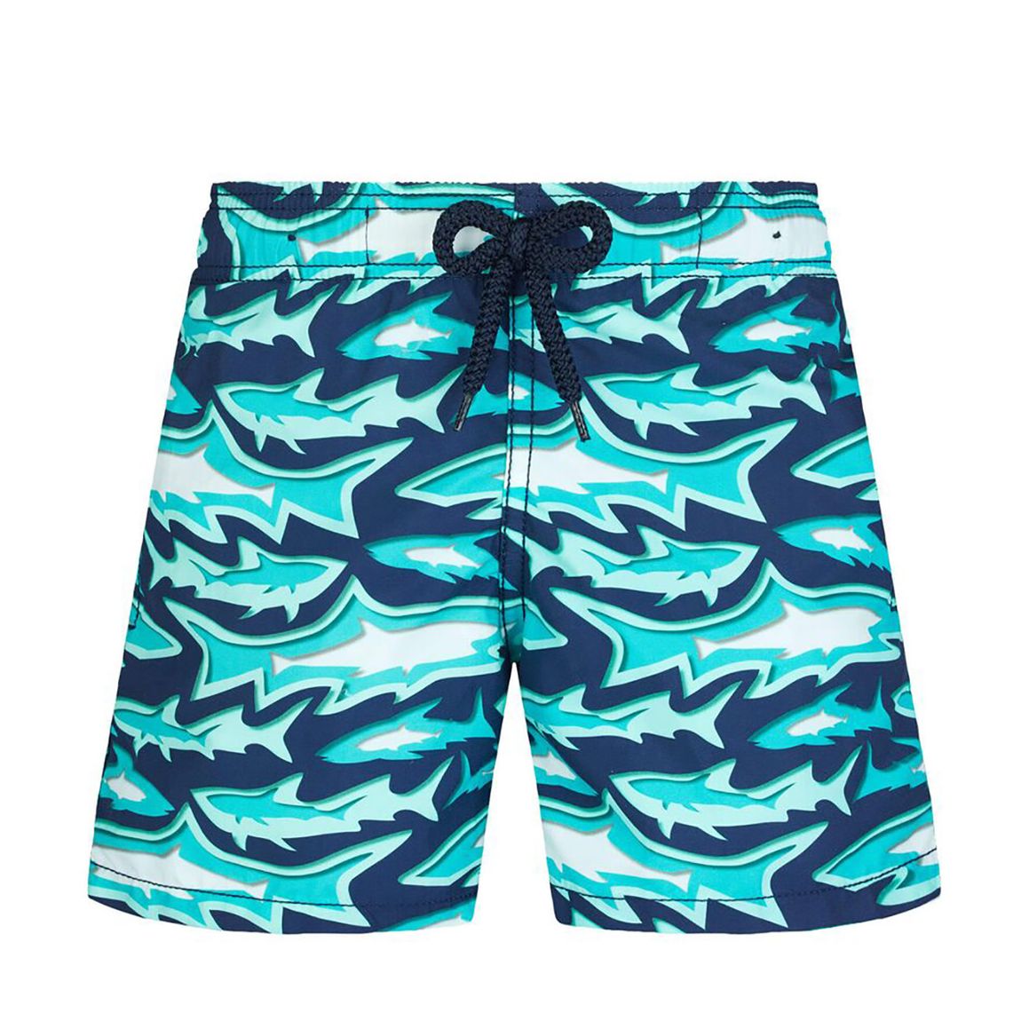 Boy's Shark Swim Shorts main product photo