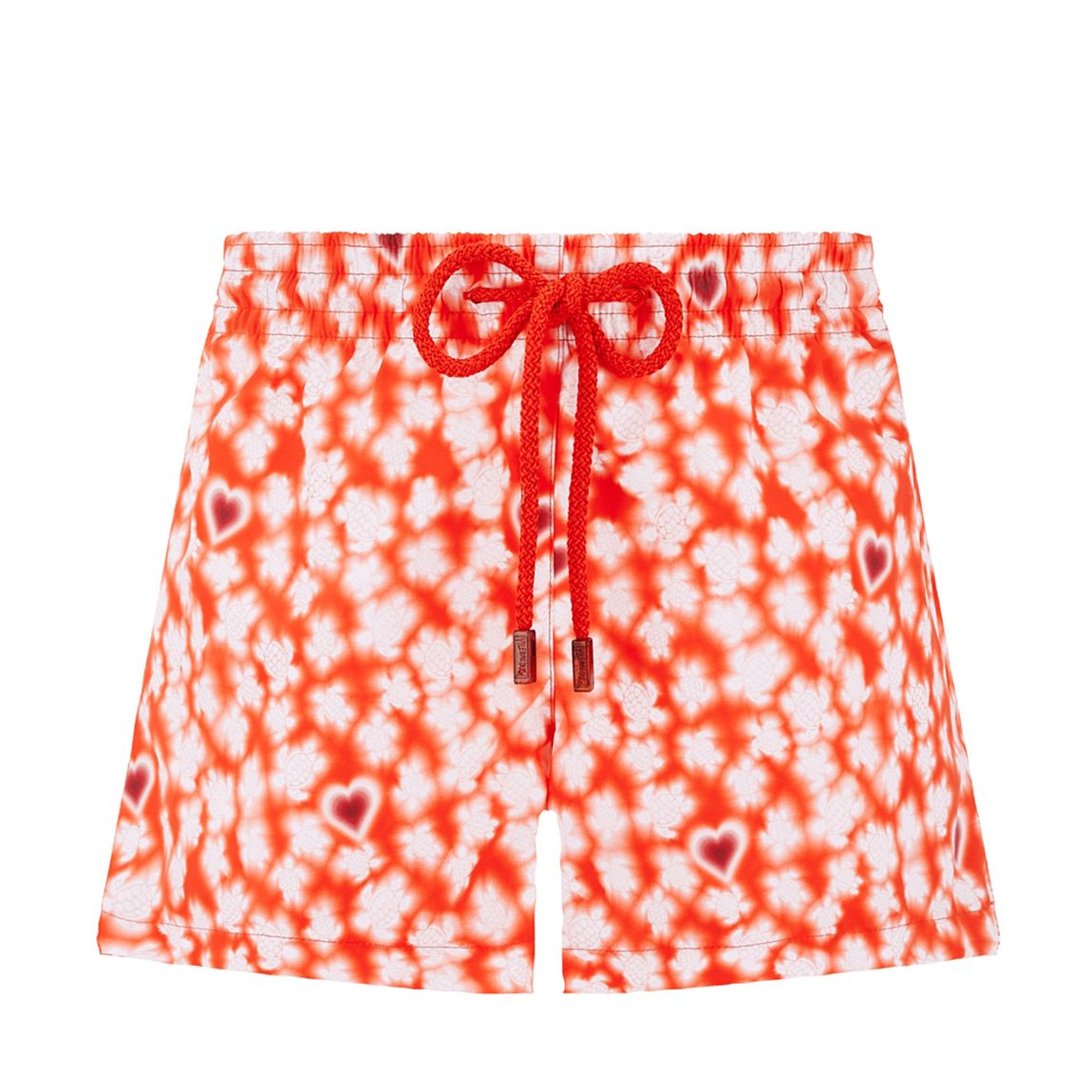 Red Attrape Coeur Printed Swimming Shorts main product photo