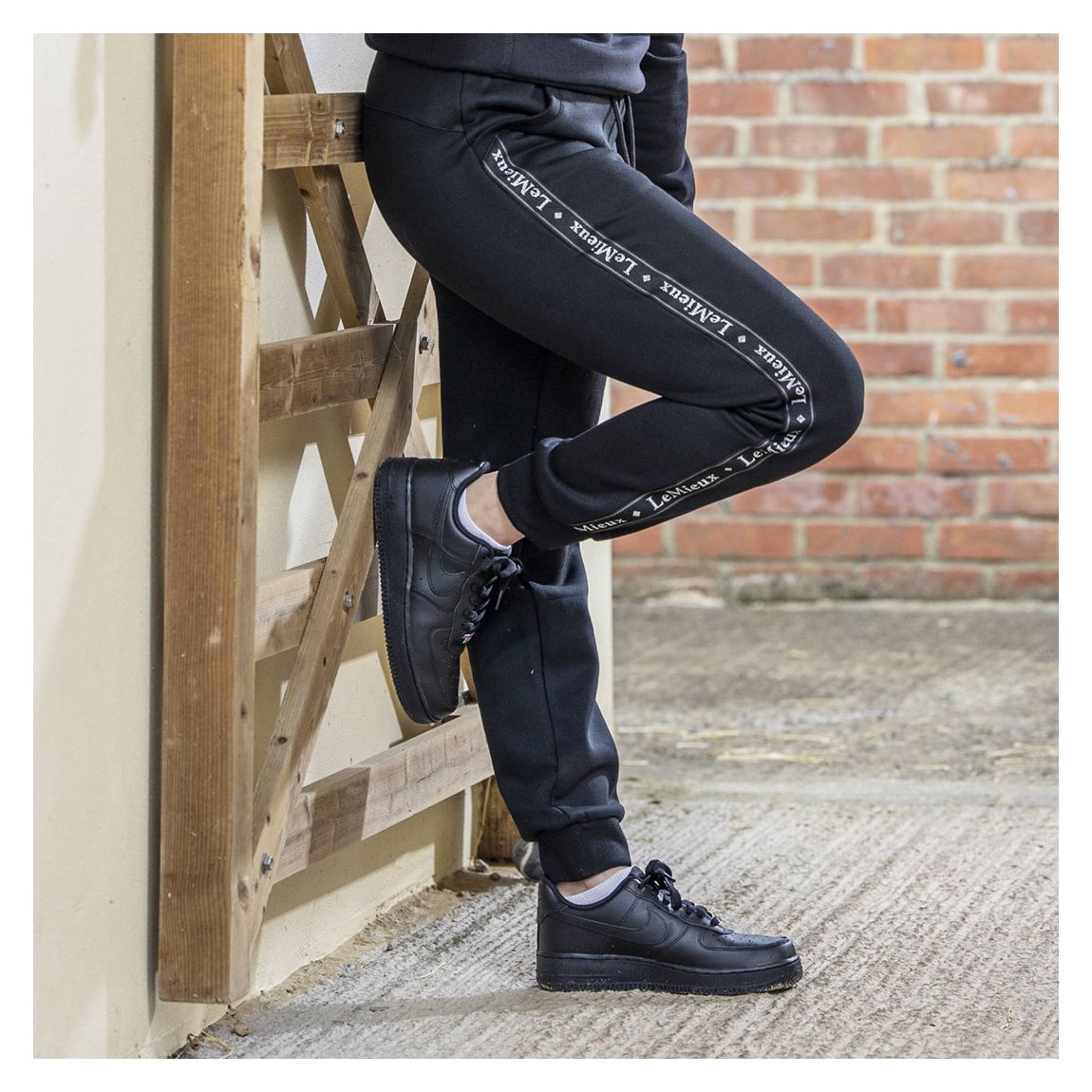 Black Elite Joggers main product photo