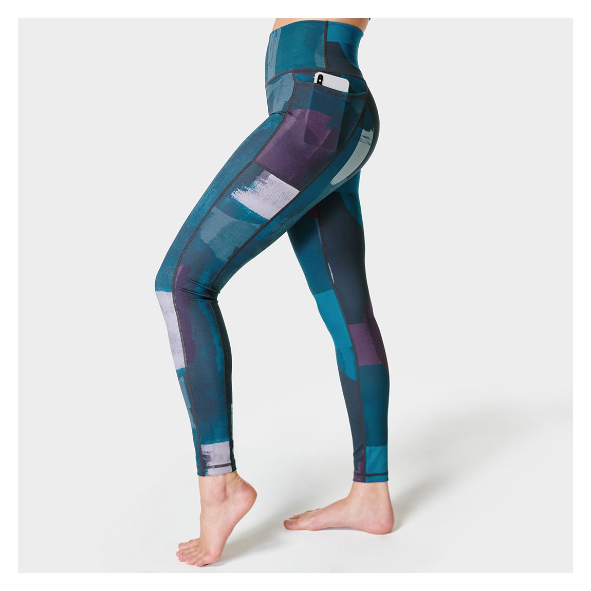 Multi Print Super Sculpt Workout Leggings main product photo