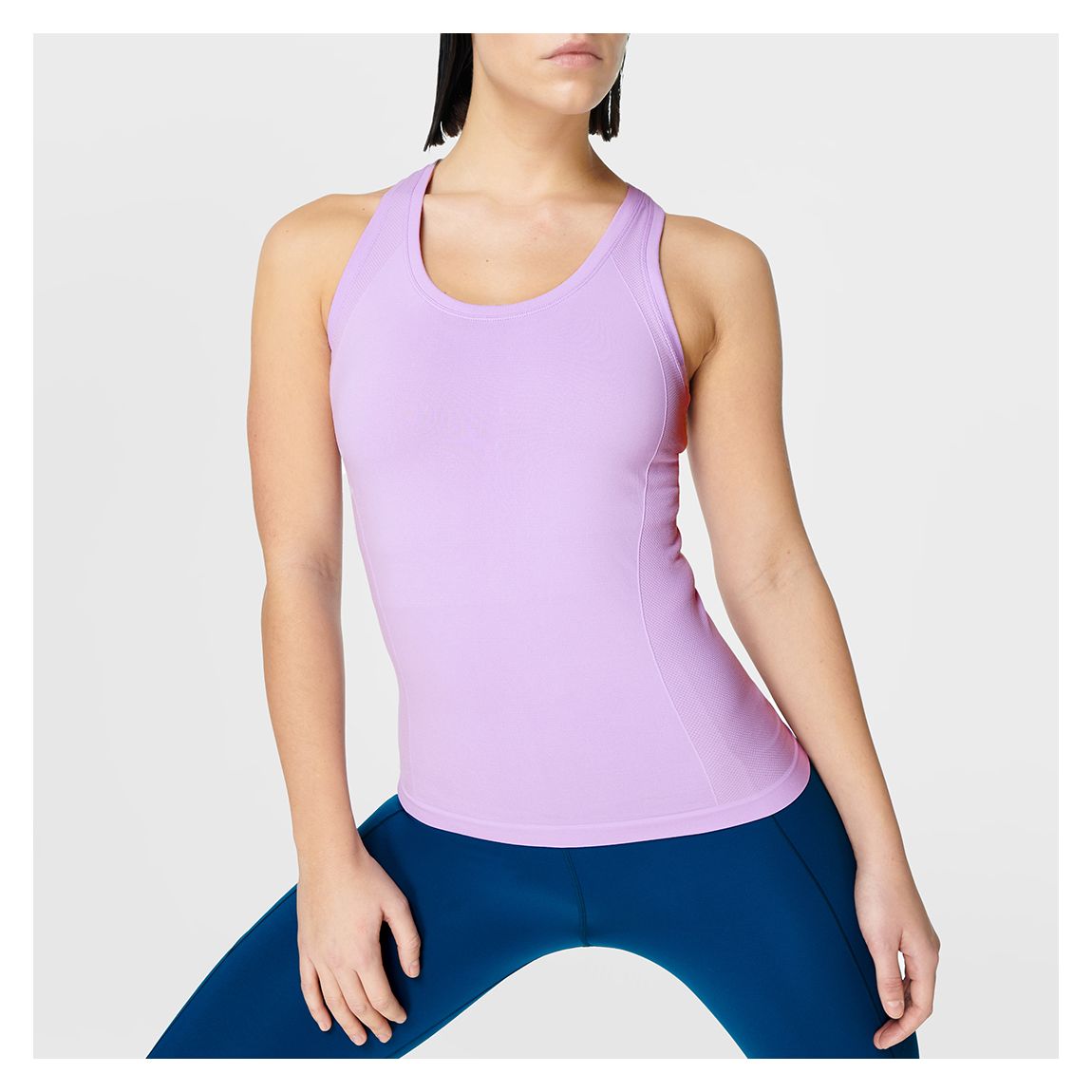 Purple Athlete Seamless Workout Tank Top main product photo