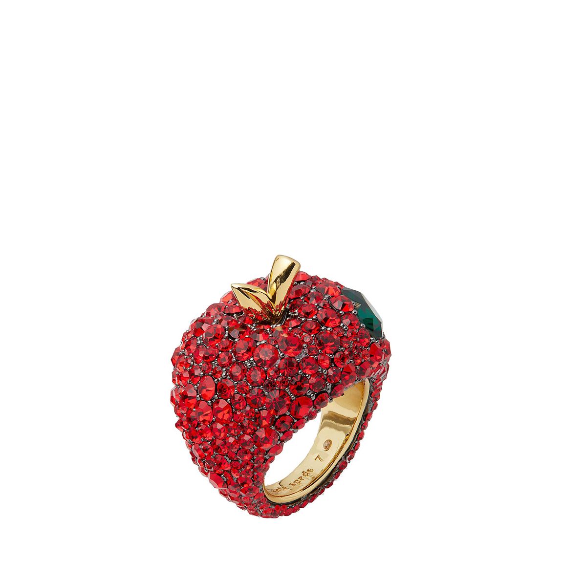 Red Dashing Beauty Apple Statement Ring main product photo