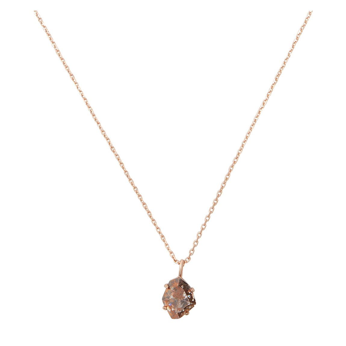 Gold Patina Treasure Trove Mini Pendant Necklace main product photo