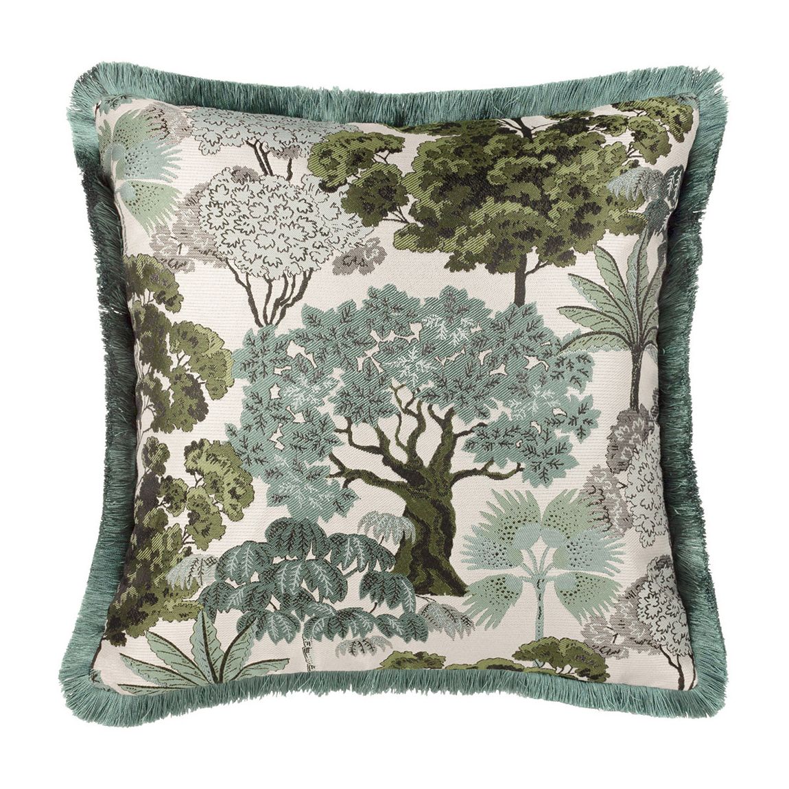 Woodlands 55x55cm Cushion, Green main product photo