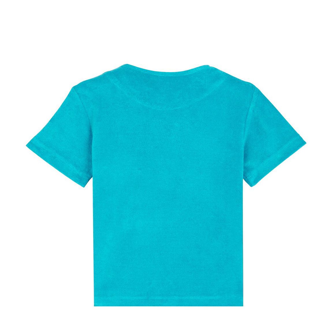 Blue Cotton Blend T-Shirt main product photo