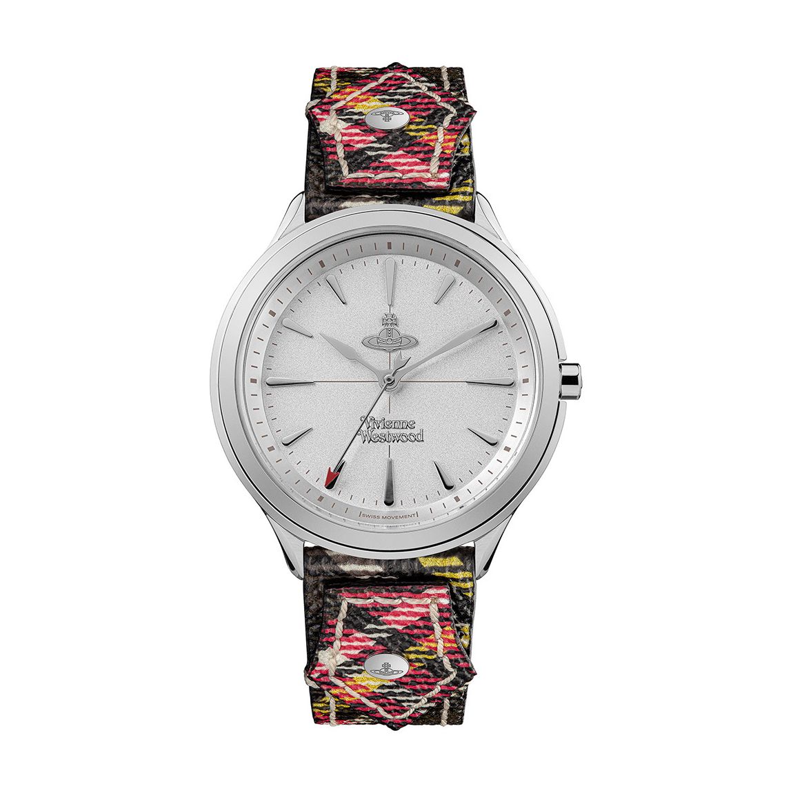 Tartan Leather Elhco Quartz Watch main product photo