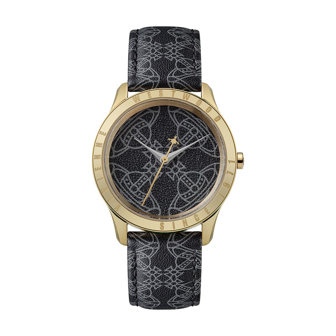 Black Leather Berkeley Quartz Watch main product photo