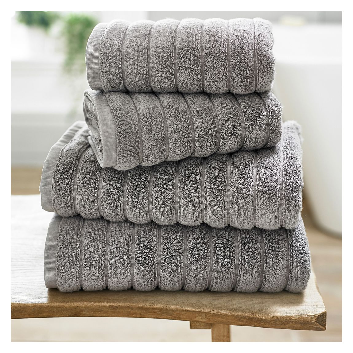 Ribbleton Bath Towel, Dove Grey main product photo